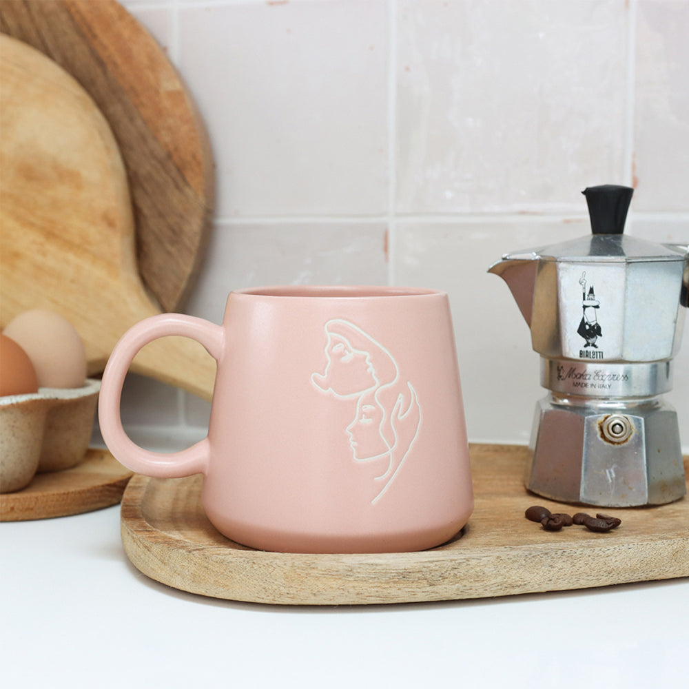 Splosh Heartfelt Daughter 440ml Stoneware Mug Coffee/Tea/Milk Drinking Cup Pink — image 4