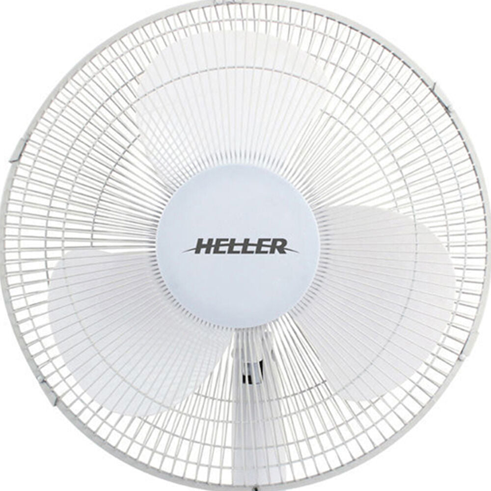 Heller HHDF30SG Table/Desk Fan 40W Tilt Adjustable Head Air Cooler 30cm WHT — image 2