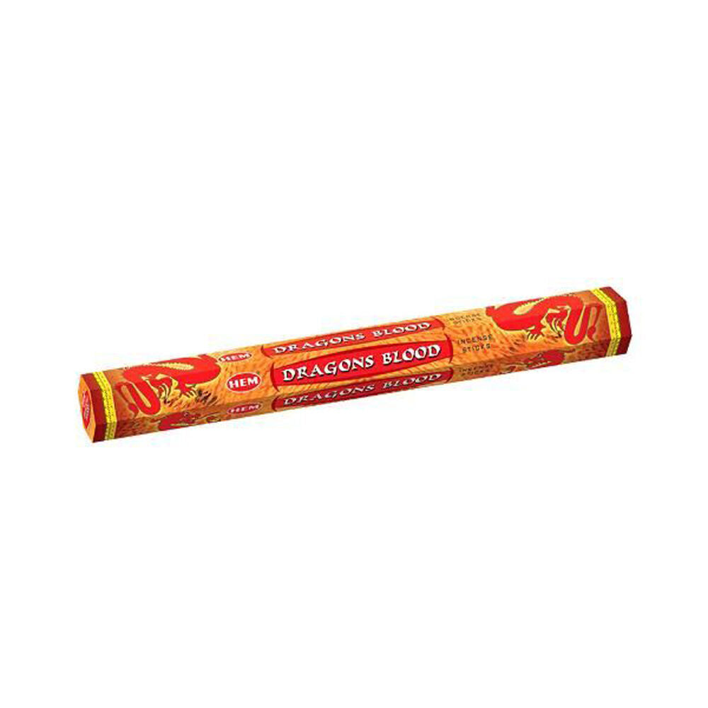 Hem 20pc HEM Hexa Dragon Blood Scent Incense Sticks Meditation Fragrance (6 Pack) — image 2