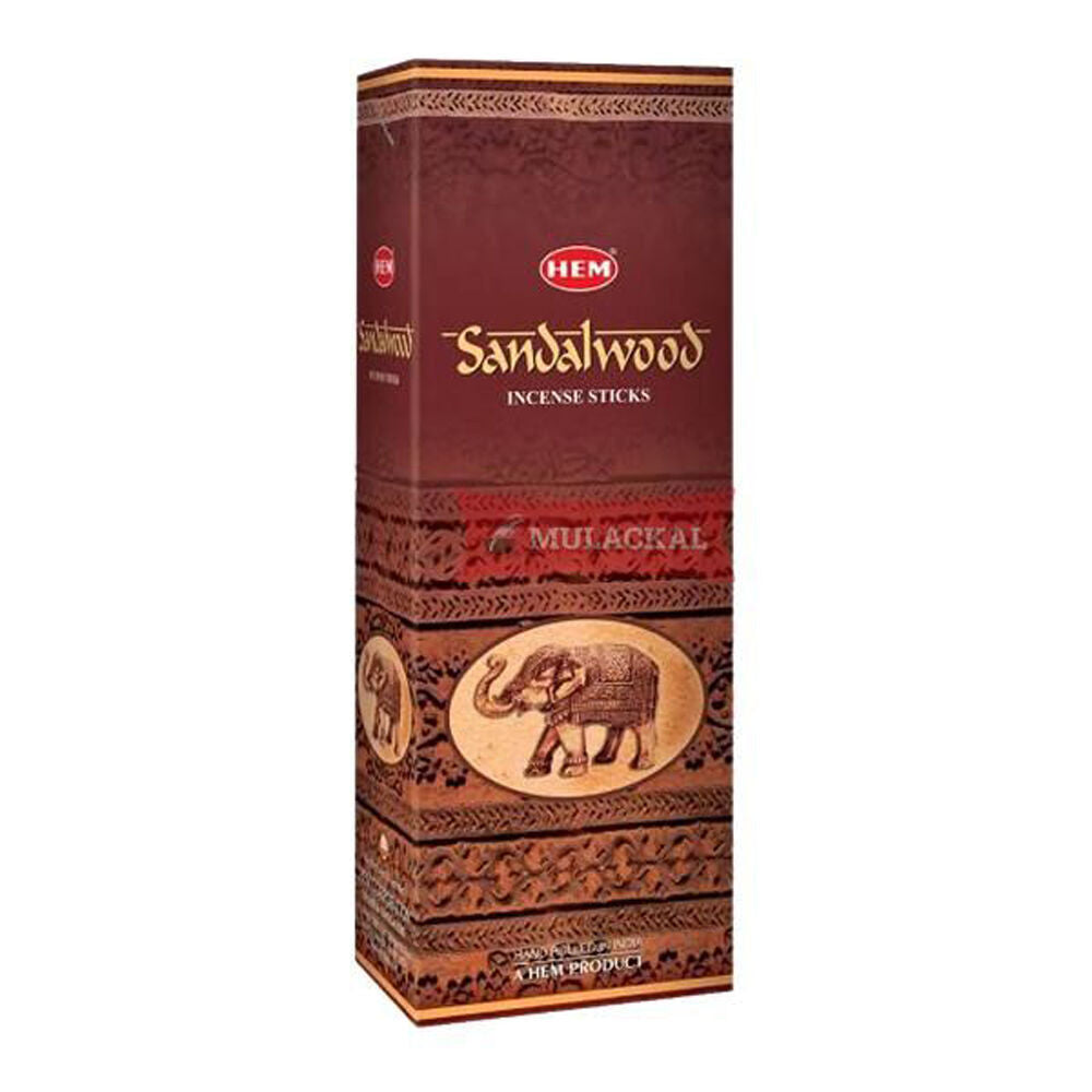 Hem 20pc HEM Hexa Sandalwood Scent Incense Sticks Meditation Fragrance (12 Pack) — image 3