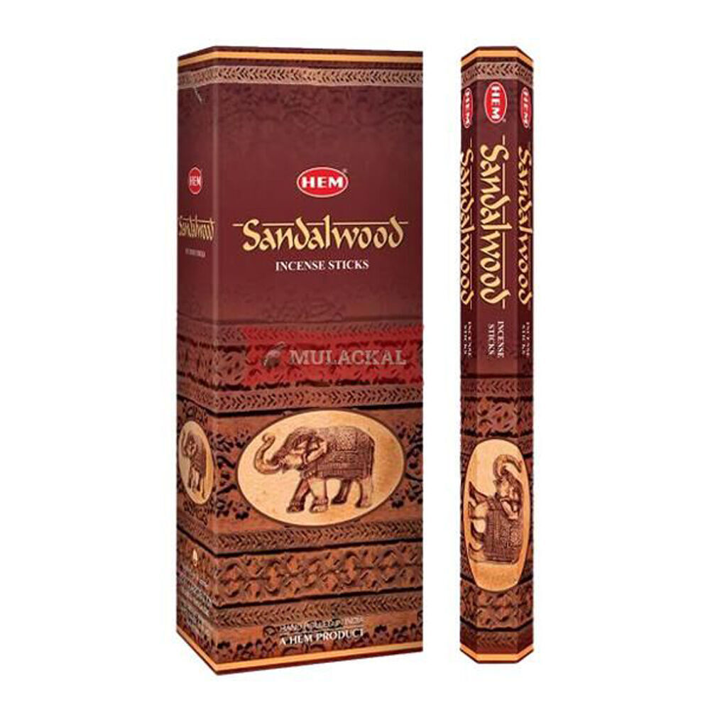 Hem 20pc HEM Hexa Sandalwood Scent Incense Sticks Meditation Fragrance (12 Pack) — image 4