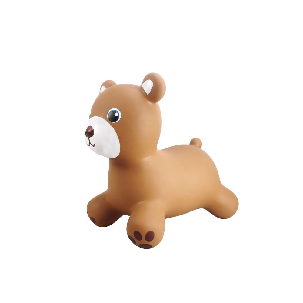 Happy Hopperz Teddy Bear Kids/Toddler Ride-On Bouncy Active Play Toy Brown 12m+