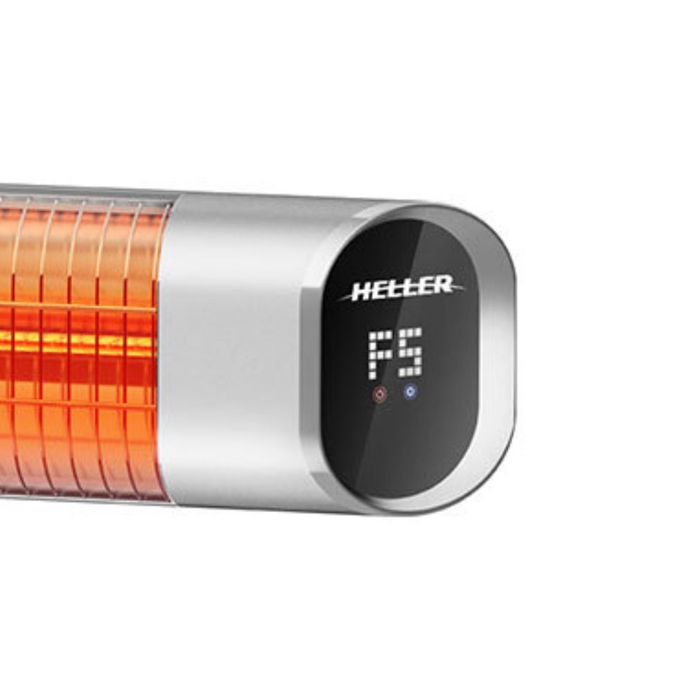 Heller 2000W Infared Outdoor 91cm Wall Mounted Heater/Heating w/ Remote — image 2