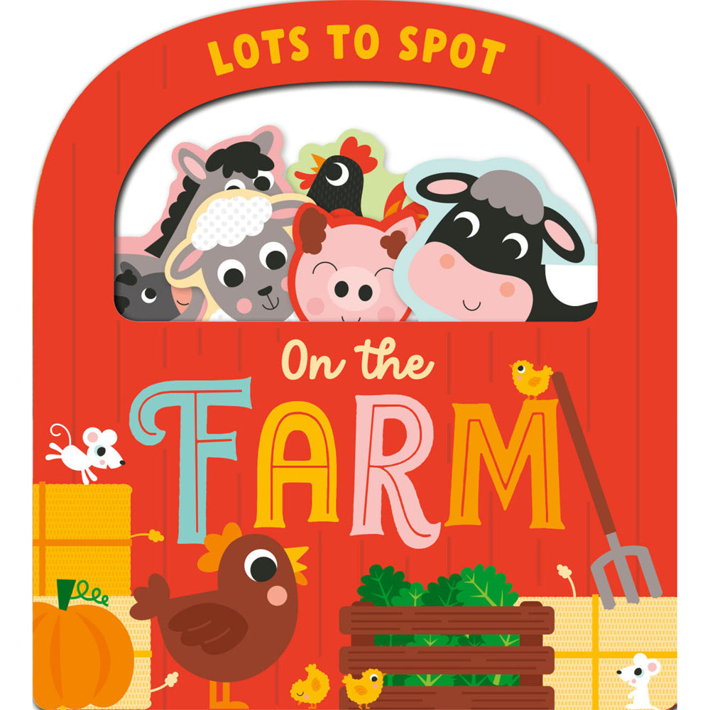 Townhouse Lots to Spot On the Farm Kids/Toddler Interactive Fun Book 1y+