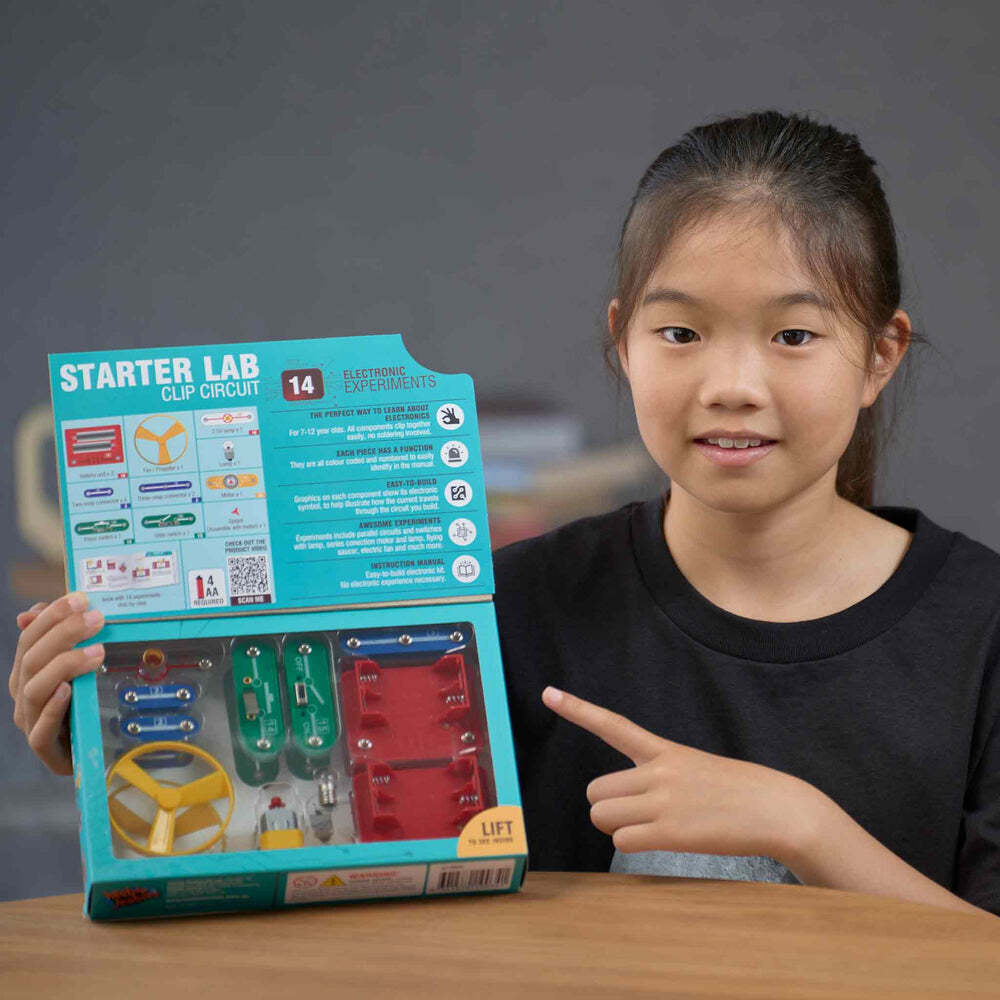 Heebie Jeebies Clip Electric Circuit Starter Lab Kids/Children's Science Set 7+ — image 5