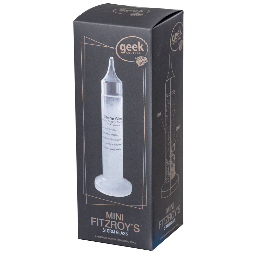 Geek Culture Fitzroy's Storm Glass Miniature Weather Rain Forecasting Device — image 3