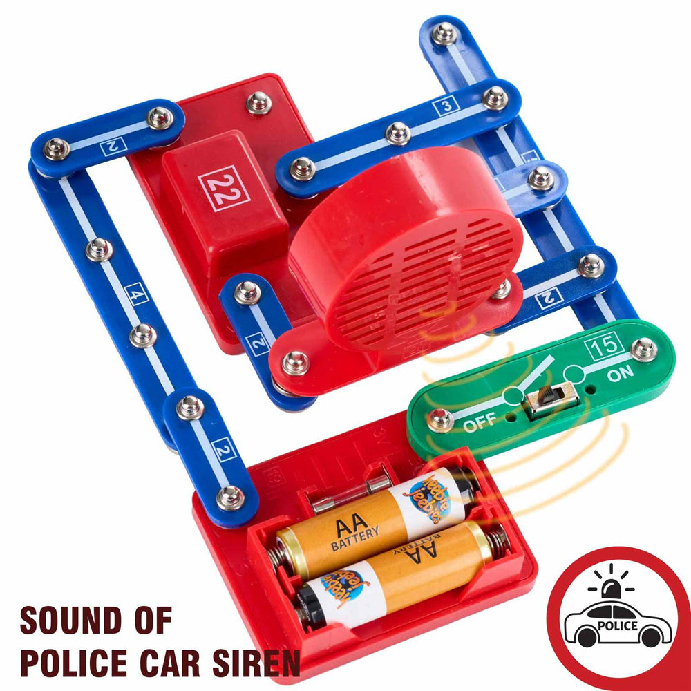 Heebie Jeebies Clip Circuit Advanced Lab 180 Electronic Kids Experiments Kit 7y+ — image 4