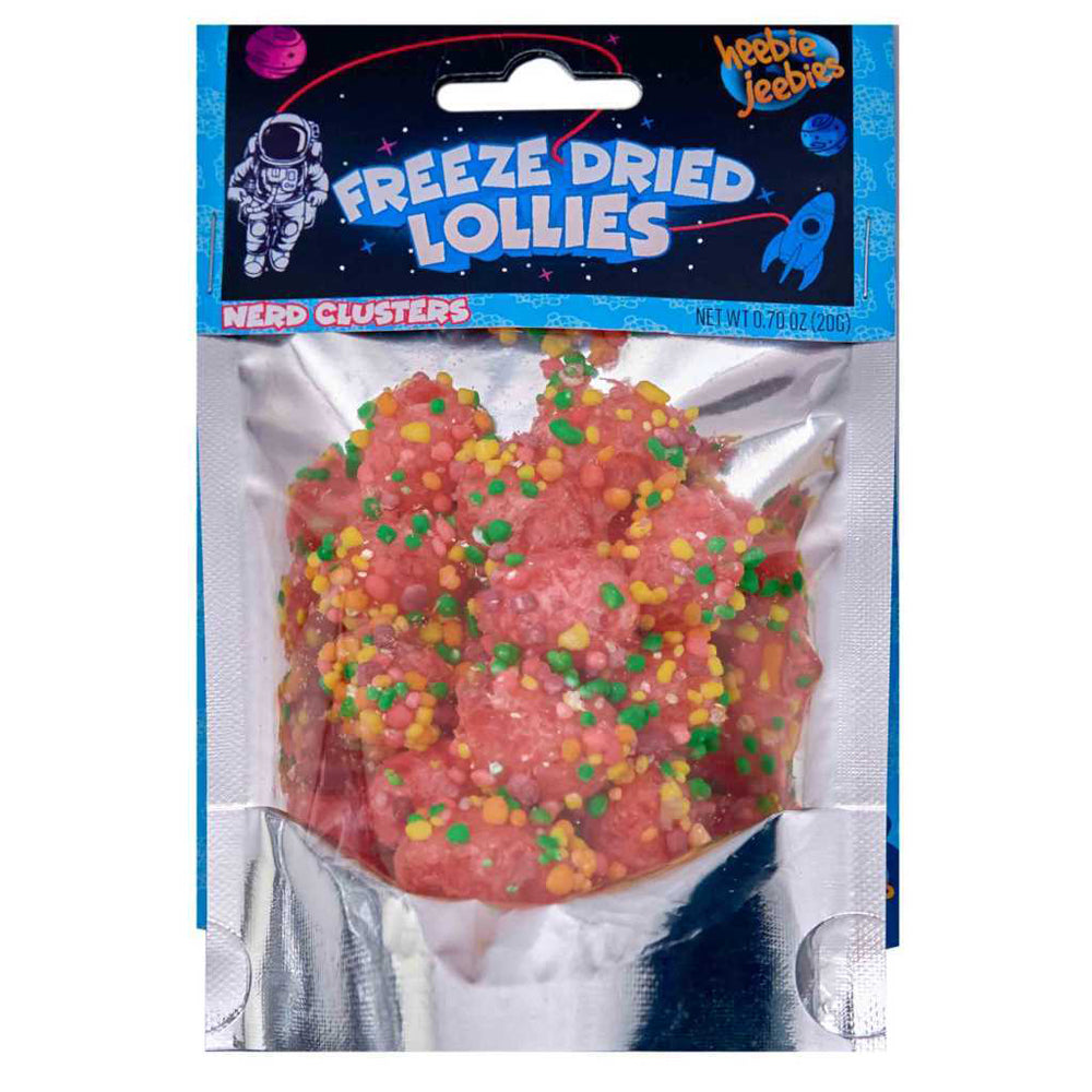 Heebie Jeebies 20g Freeze Dried Nerds Gummy Clusters Confectionery Mini Pack (4 Pack) — image 2