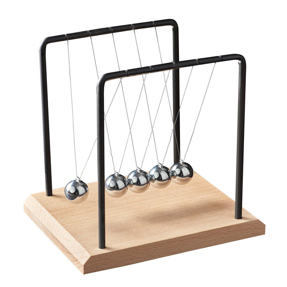 Geek Culture Newton's Cradle Balls Science Toy Home/Office Desk Accessory — S 18cm