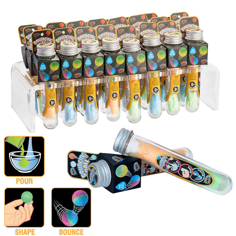 Heebie Jeebies Test Tube Bouncing Ball Kids/Children Science Toy Assort 8+ (4 Pack) — image 10