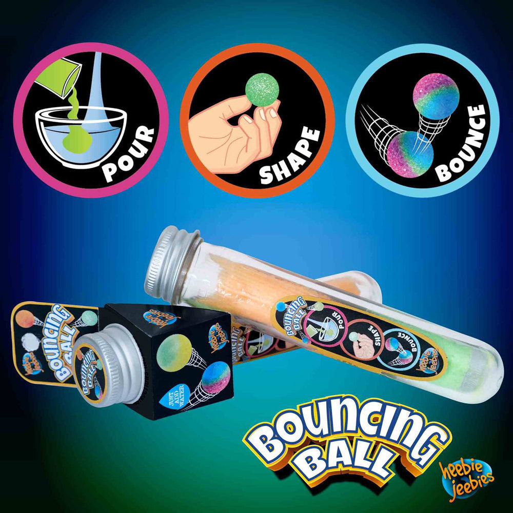 Heebie Jeebies Test Tube Bouncing Ball Kids/Children Science Toy Assort 8+ (4 Pack) — image 4