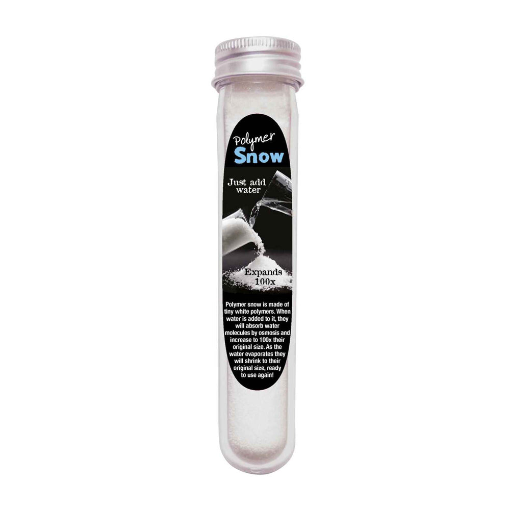 Heebie Jeebies Test Tube Kids Science Experiment Artificial Winter Polymer Snow