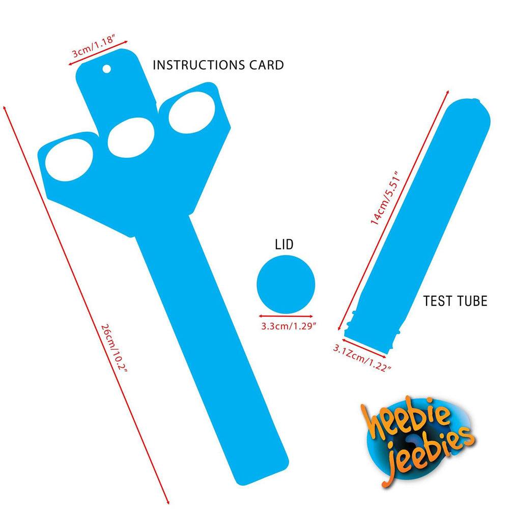 Heebie Jeebies Test Tube Kids Science Experiment Growing Crystals Toy Assorted — image 5