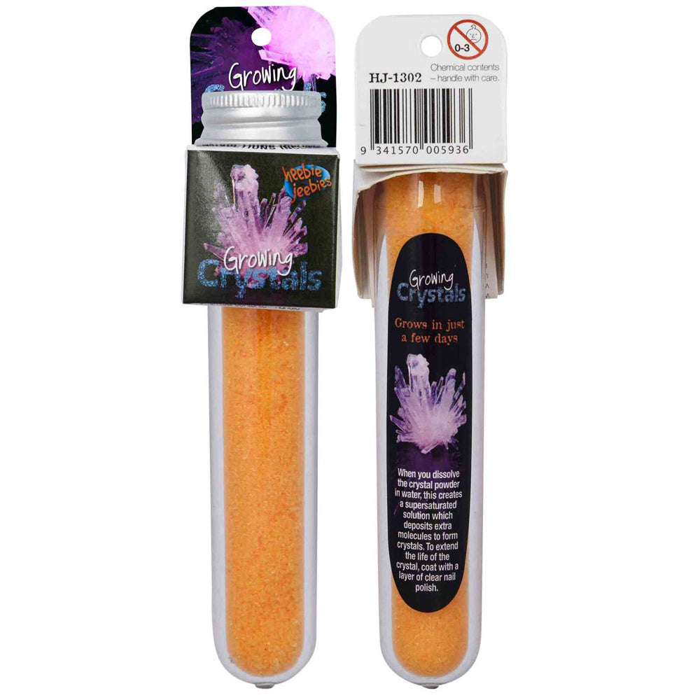 Heebie Jeebies Test Tube Kids Science Experiment Growing Crystals Toy Assorted