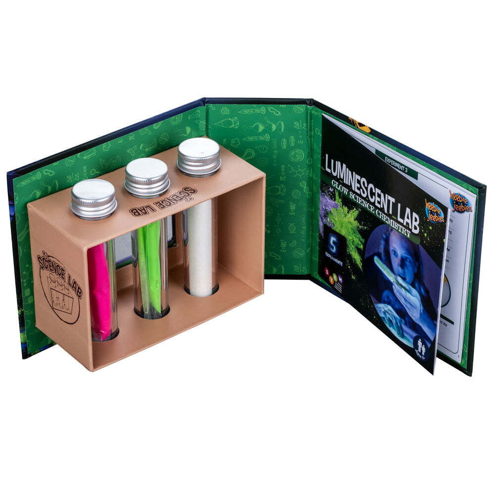 Heebie Jeebies Luminescent Lab Chemistry Kids Interactive Science Set 8+ (3 Pieces) — image 2