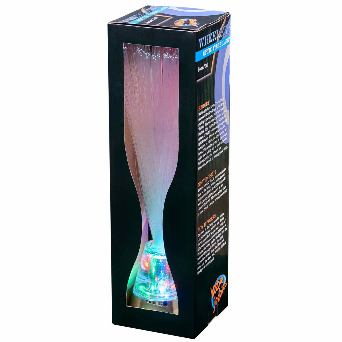 Heebie Jeebies Lamp | Wheeler's Optic Fibre 34cm LED Desk Night Room Decor (2 Pack) — image 2