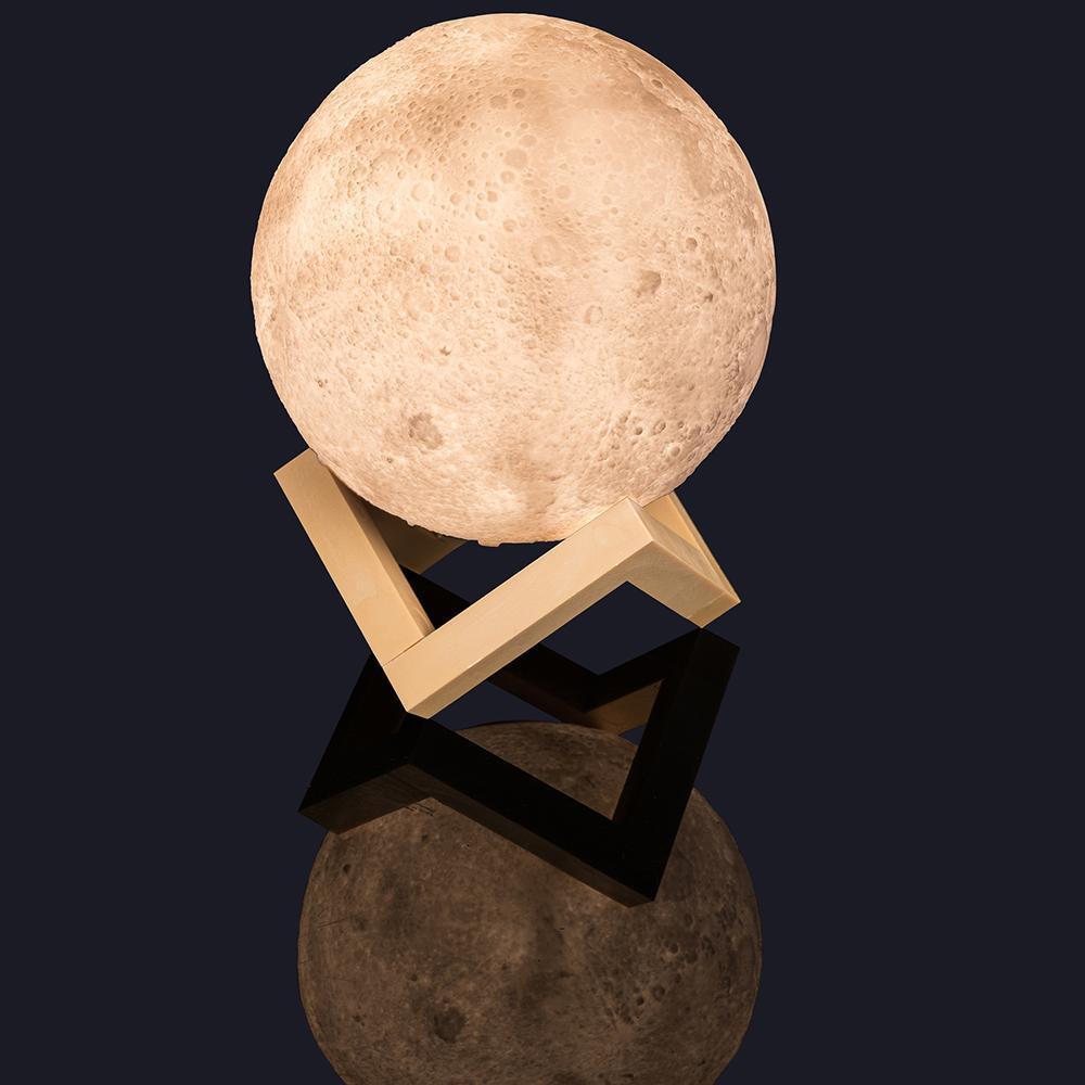 Heebie Jeebies Lunar Moon Lamp Night Light Kids Interactive Science Toy 3+ — image 3