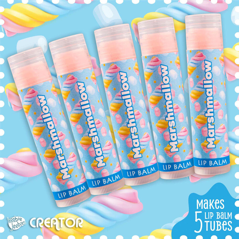 Heebie Jeebies Kids 8y+ DIY STEM Cosmetic Kit Lip Balm MarshmallowCreator — image 5
