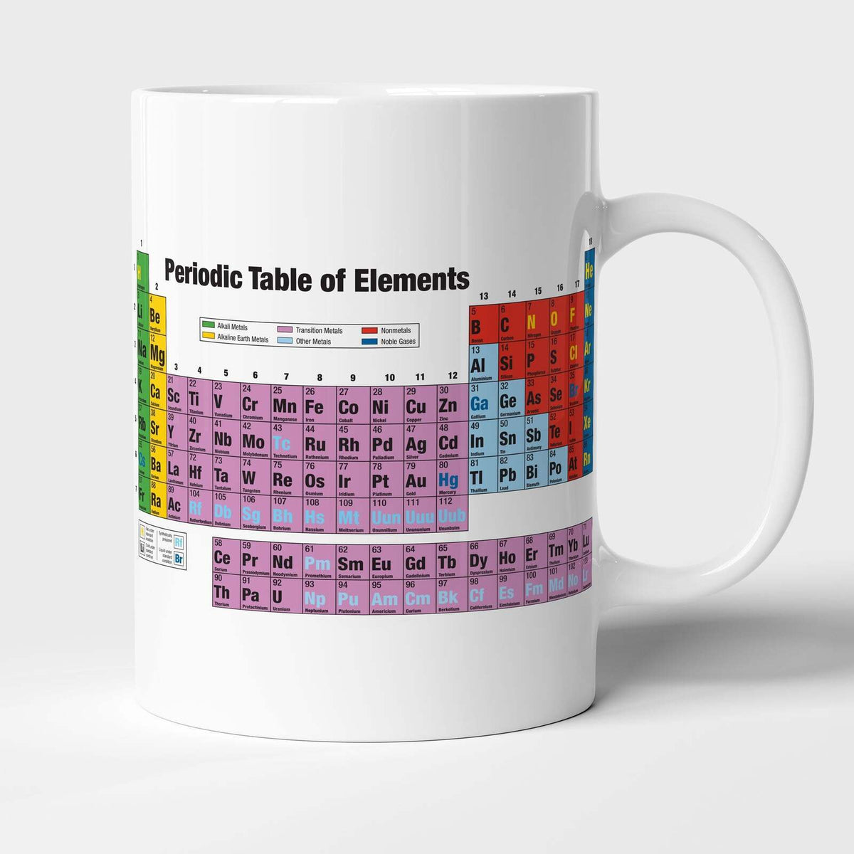 Geek Culture Periodic Table Coffee/Tea Drinking Mug w/Handle Drinkware 9.5cm (2 Pack) — image 2