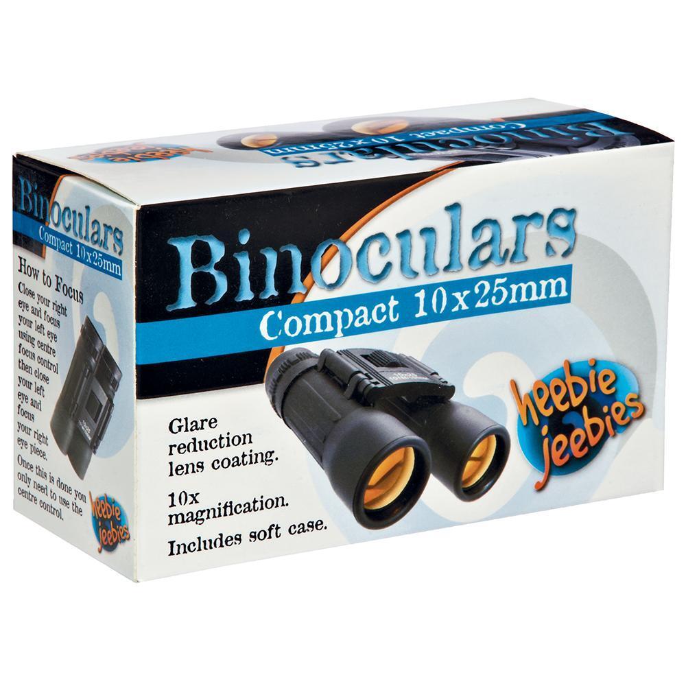 Heebie Jeebies Binoculars 10x25 Mangnification Kids Educational Science Toy 3+
