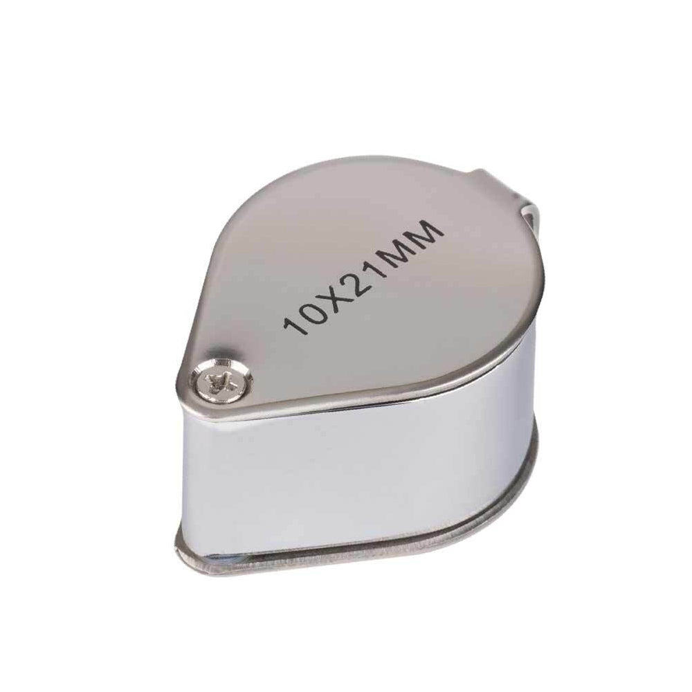 Heebie Jeebies Stainless Steel Mini Pocket Field 10x Outdoor Magnifier w/Box 2cm — image 5