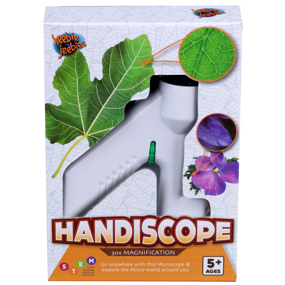 Heebie Jeebies HandiScope Hand Microscope 30x Magnification Educational Toy 5y+ — image 4