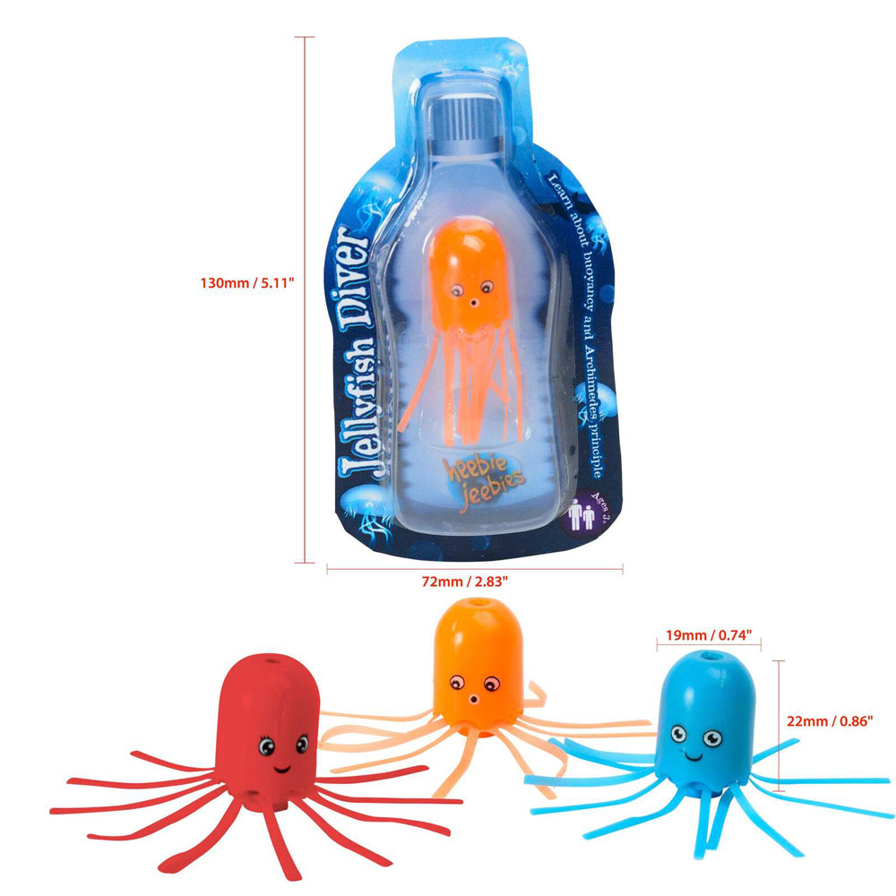Heebie Jeebies Pocket Money Science Jellyfish Diver Cartesian Experiment Assort — image 5