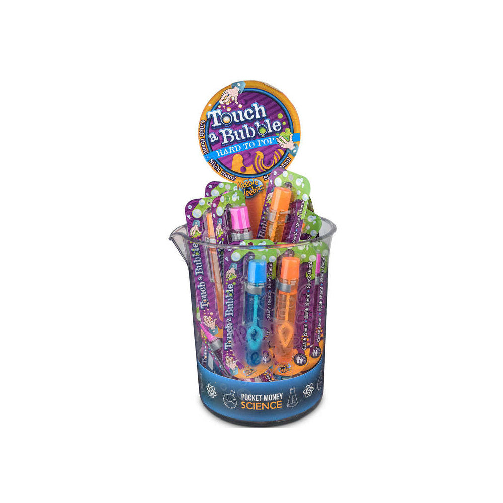Heebie Jeebies Pocket Money Science Touch Bubbles Experiment Toy Assorted 3+ (6 Pack) — image 4