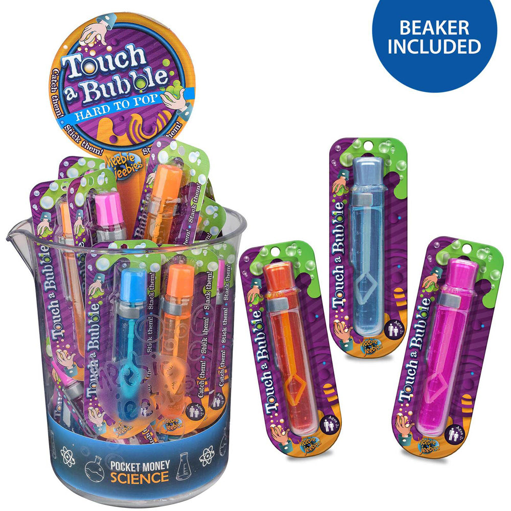Heebie Jeebies Pocket Money Science Touch Bubbles Experiment Toy Assorted 3+ (6 Pack) — image 5