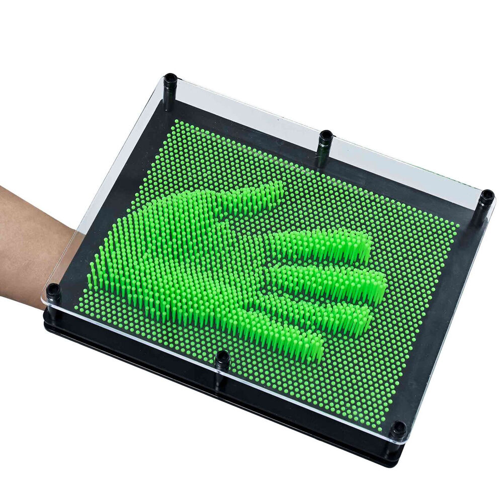 Heebie Jeebies Sensory Toy 5y+ Desktop Pin Sculpture 3D Art Large 20x24cm Assort — image 2