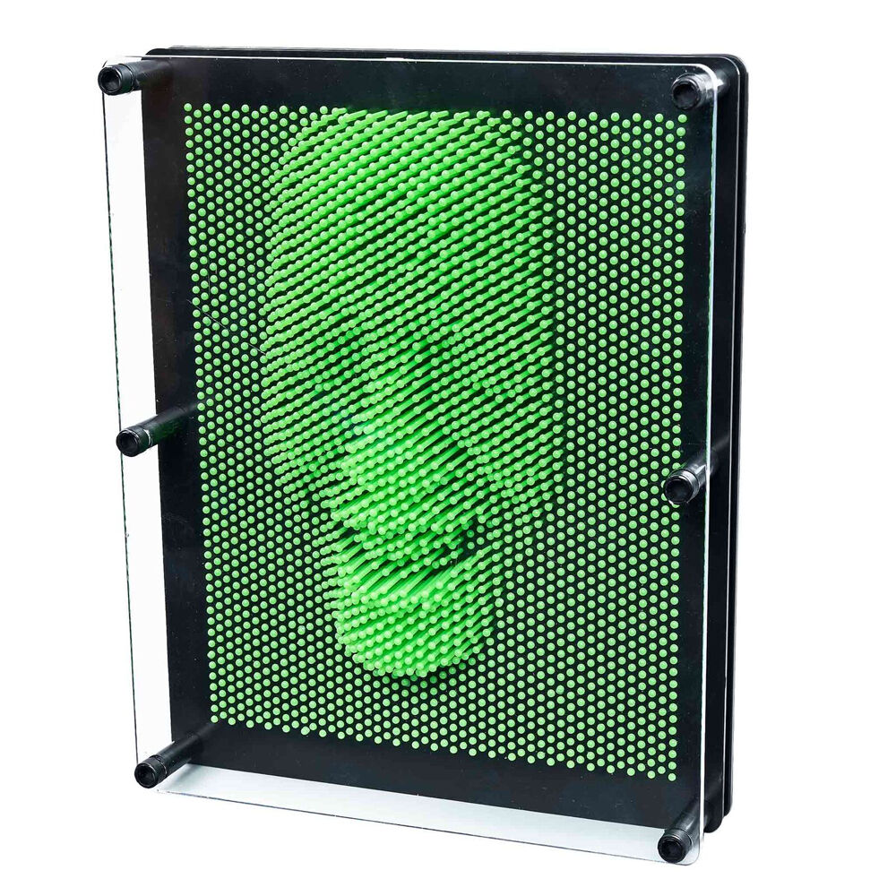 Heebie Jeebies Sensory Toy 5y+ Desktop Pin Sculpture 3D Art Large 20x24cm Assort — image 3