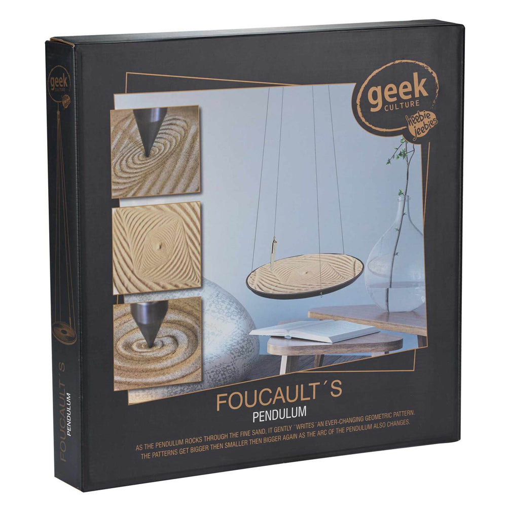Geek Culture Foucault's Hanging Metal Sand Pendulum Home/Office Ornament 40cm — image 6