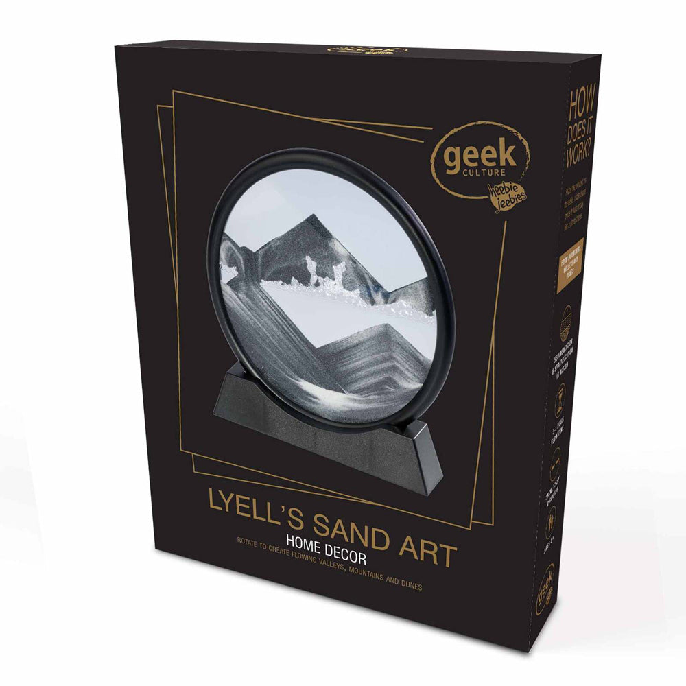 Geek Culture Heebie Jeebies Geek Culture Lyell's Sand Art Toy Home Tabletop Decor Large 26cm