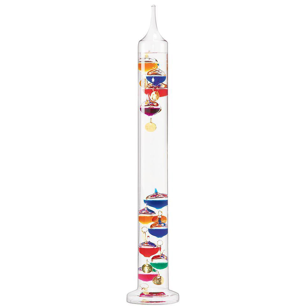 Geek Culture Heebie Jeebies Galileo Thermometer Educational Science Toy 8y+ — 44cm