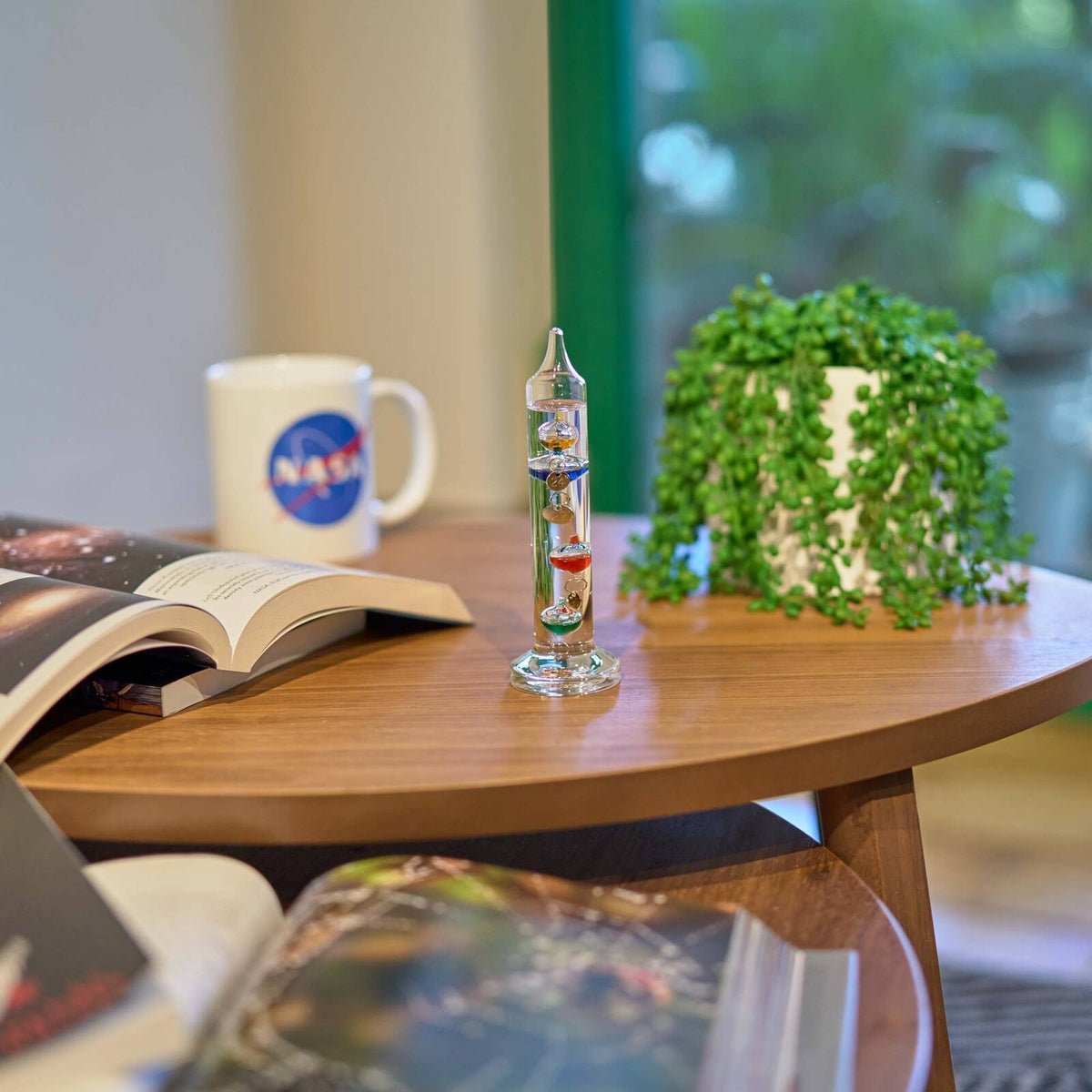 Heebie Jeebies Galileo Thermometer Miniature Temperature Device Science Toy (2 Pack) — image 10
