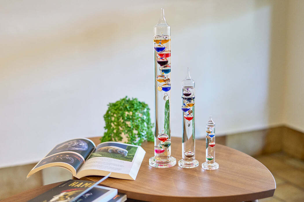 Heebie Jeebies Galileo Thermometer Miniature Temperature Device Science Toy (2 Pack) — image 8