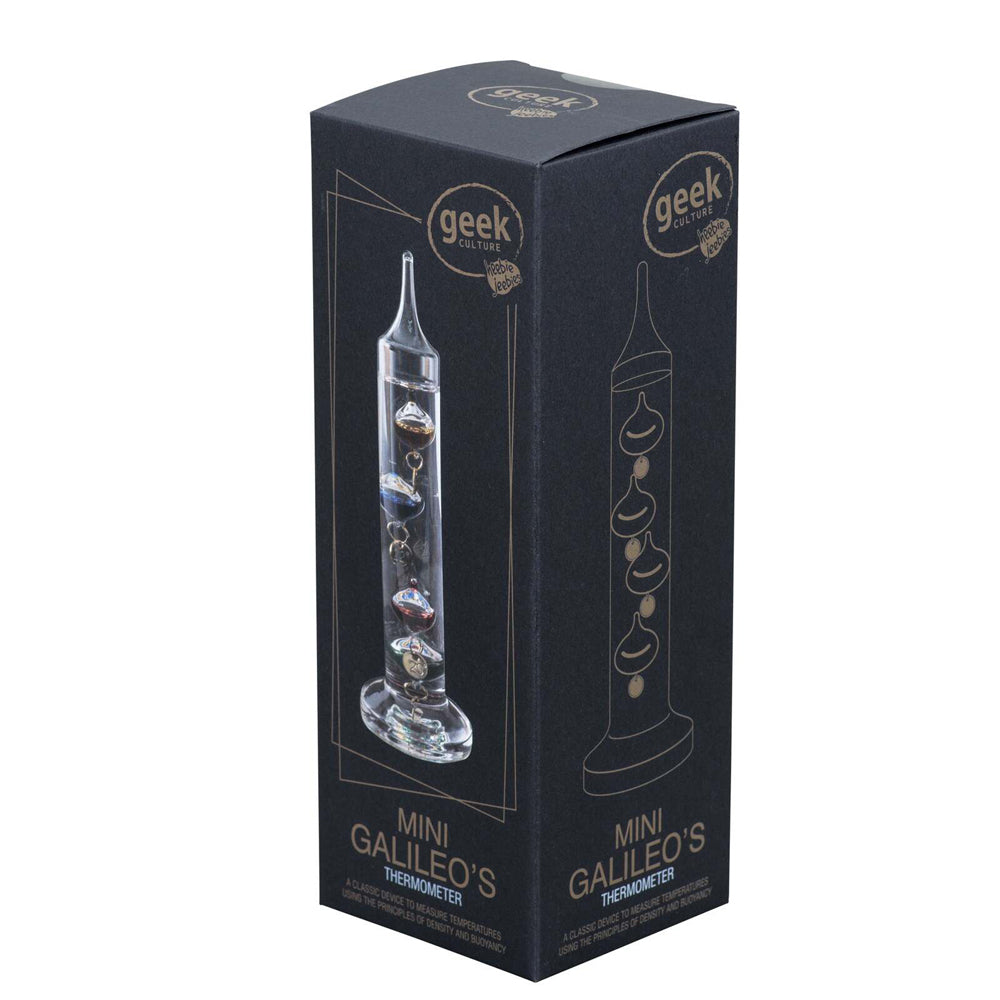 Heebie Jeebies Galileo Thermometer Miniature Temperature Device Science Toy — image 2