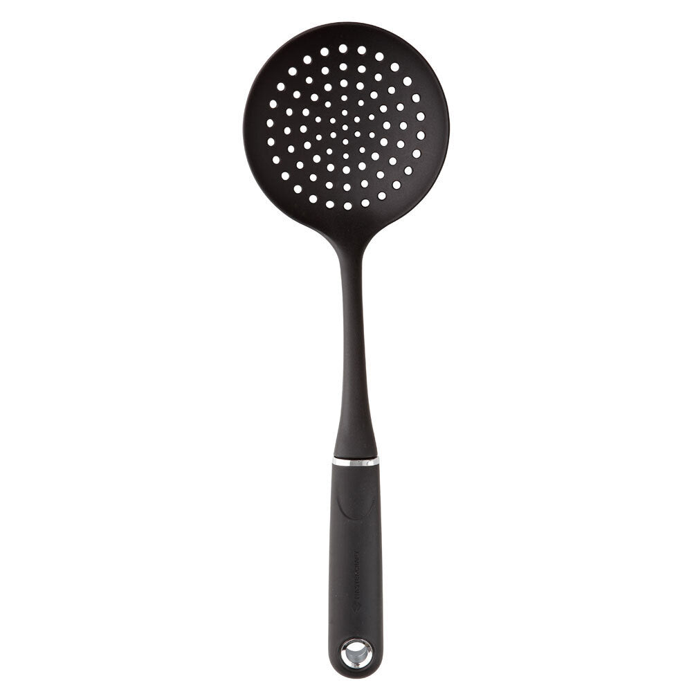 Mastercraft Soft Grip Nylon Skimmer Kitchen Cooking Utensil Strainer/Filter BLK