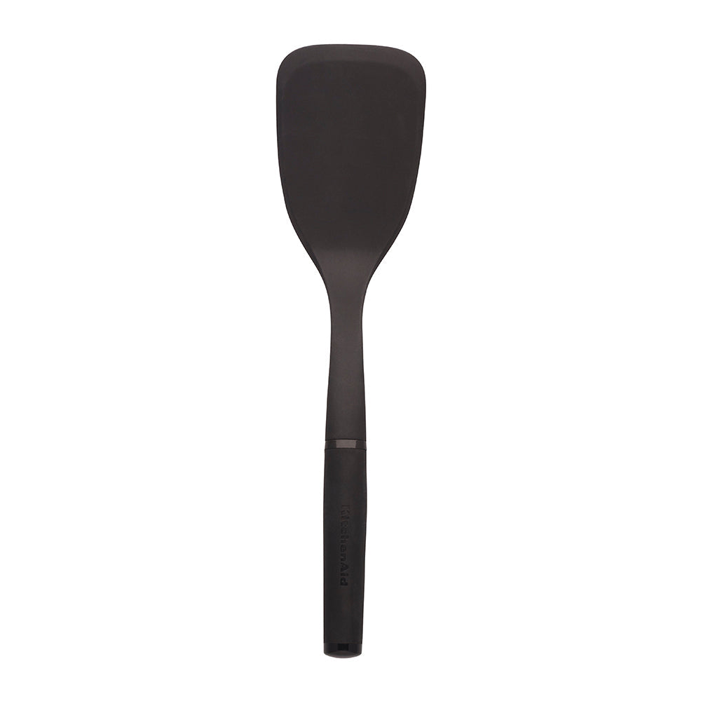 Kitchenaid Nylon Soft Touch Solid Turner Cooking Utensil Heat Resistant BLK (2 Pack) — image 2