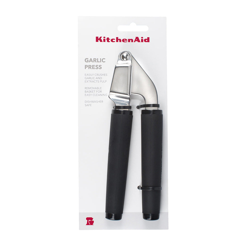 Kitchenaid Soft Touch 19cm Stainless Steel Garlic Press Micer Utensil Black — image 2