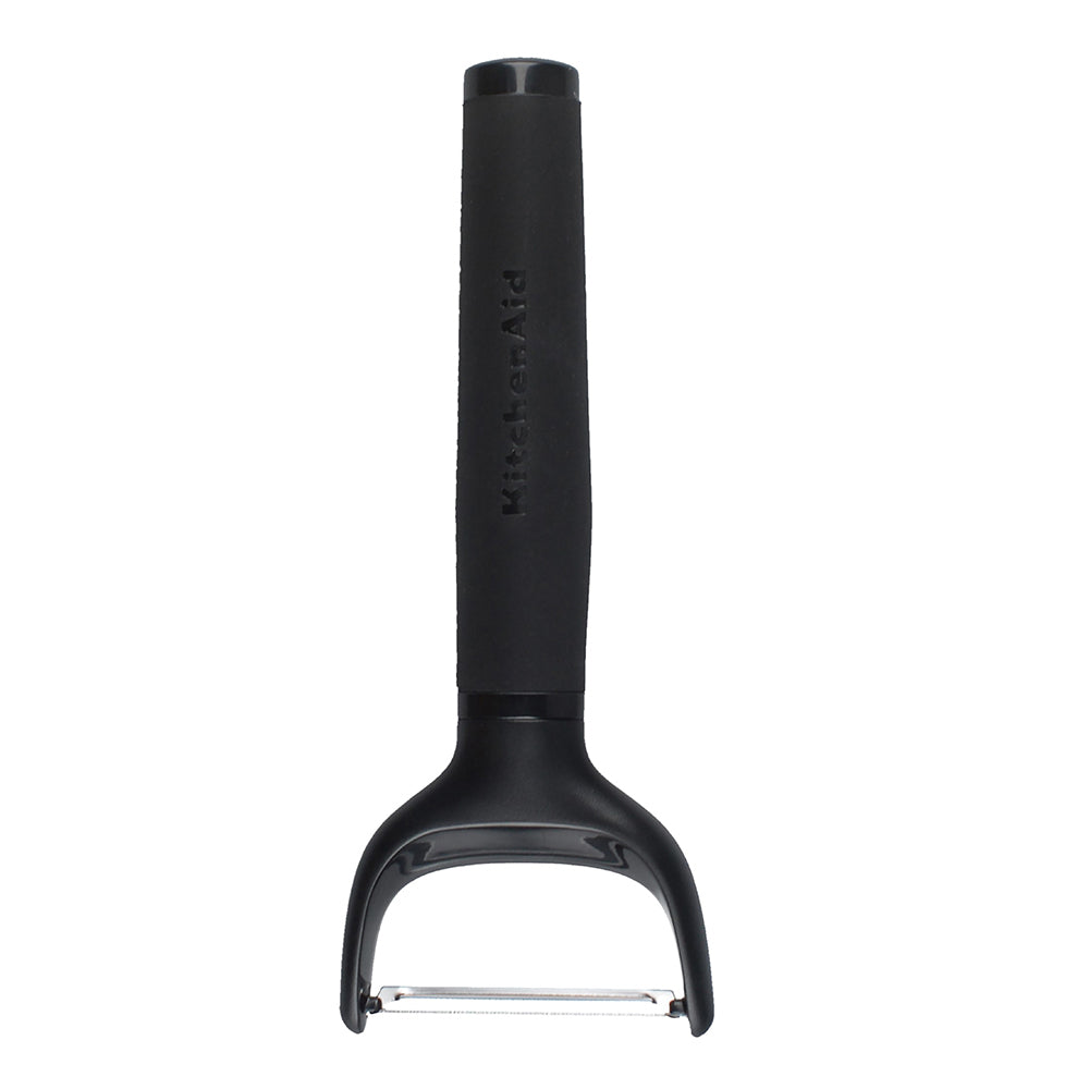 Kitchenaid Soft Touch Y Peeler 18.5cm Stainless Steel Vegetable/Fruit Slicer BLK