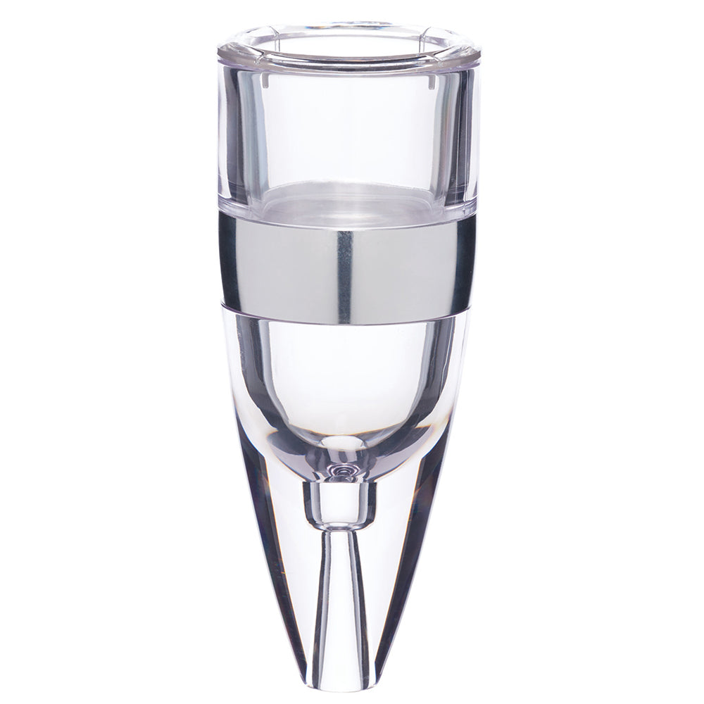 Barcraft 14.5cm Wine Aerator Plastic Aerating Pourer Oxygenator Flavour Enhancer
