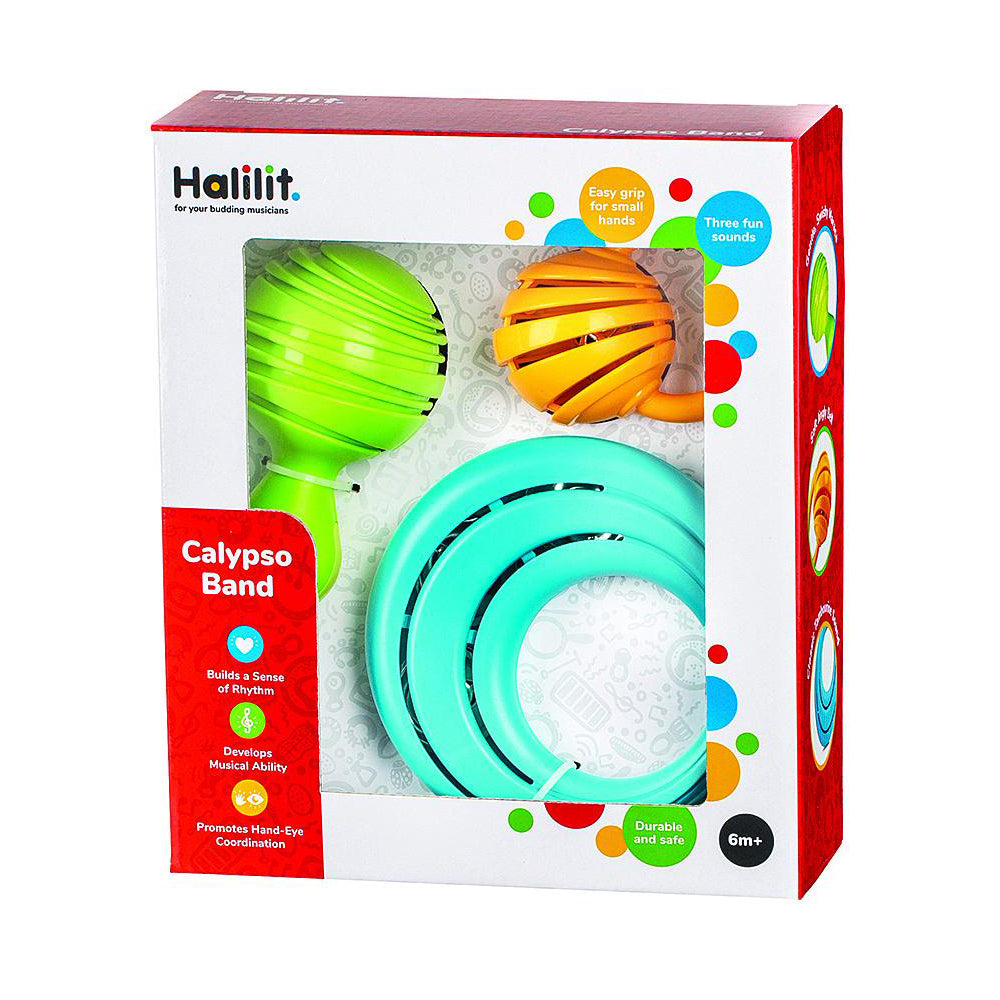 Halilit Calypso Band Musical Kids/Childrens Pretend Interactive Play Toy 6m+