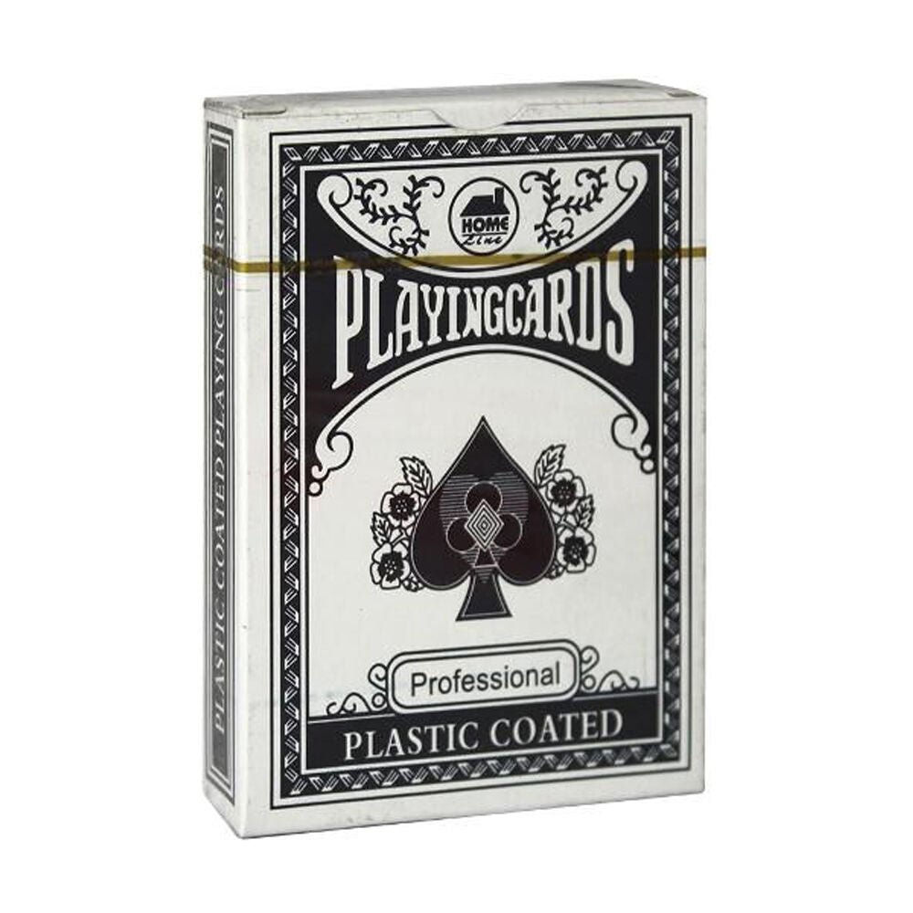 Home Line Professional Plastic Coated Playing Cards Poker Deck Blue (52 Pieces)