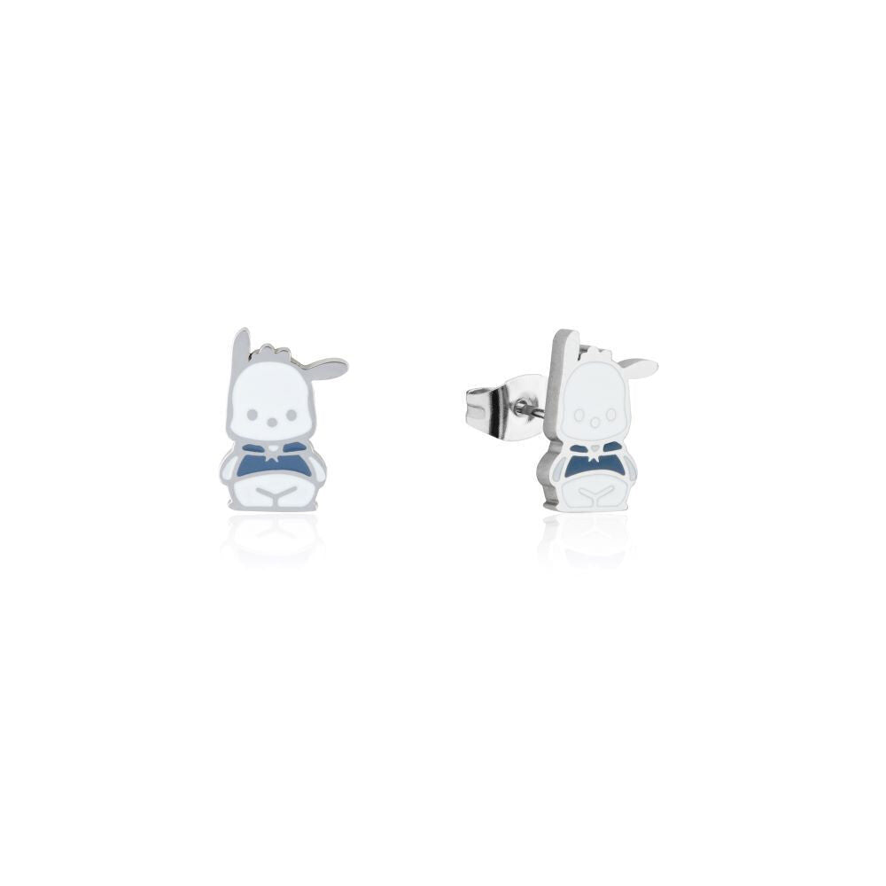 Couture Kingdom Sanrio Pochacco Necklace 47cm & Stud Earrings 12mm Set Silver — image 2