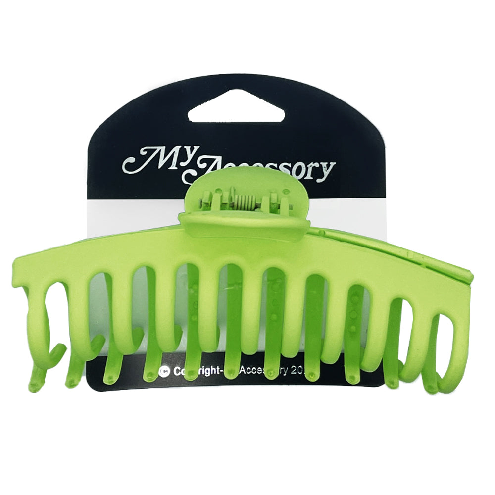 MY Accessory Melrose Styling Claw Hair Clip Barrel Shape Brights Assorted 13cm — image 2