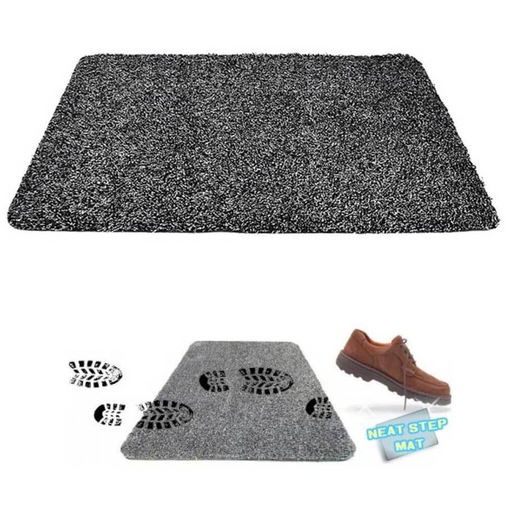 Generic Super Clean Microfiber Non Slip Step Mat Doormat Rug Mud/Water Absorption Carpet