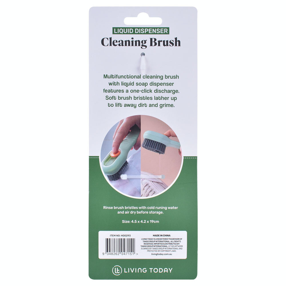 Living Today Liquid Soap Dispenser Multipurpose Soft Bristle Cleaning Brush — image 2