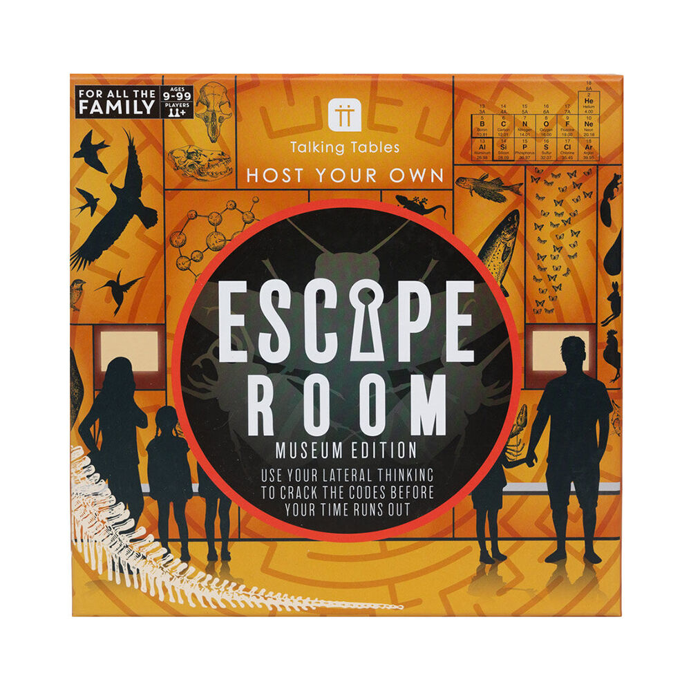 Talking Tables Game Host Your Own Family Escape Room - Museum Edition
