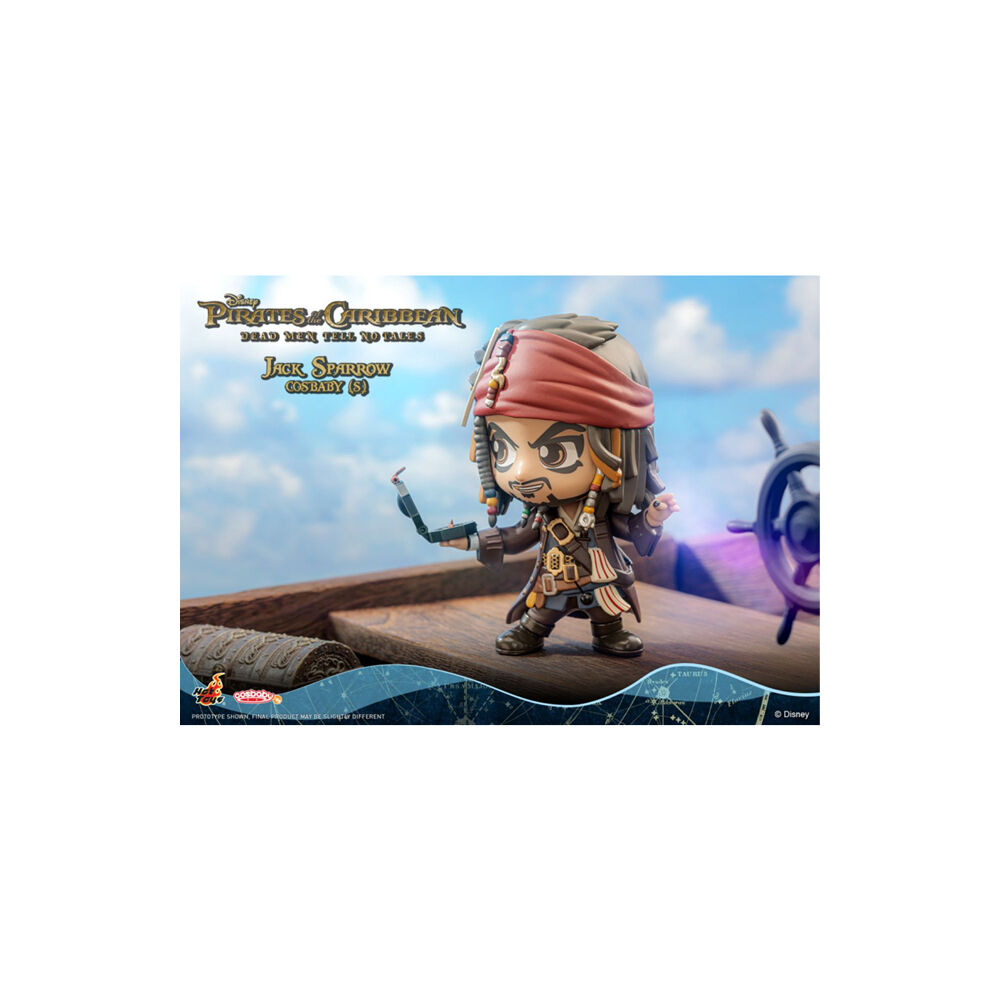 Hot Toys Pirates Of The Caribbean Captain Jack Sparrow Cosbaby Action Figure 11cm — image 2